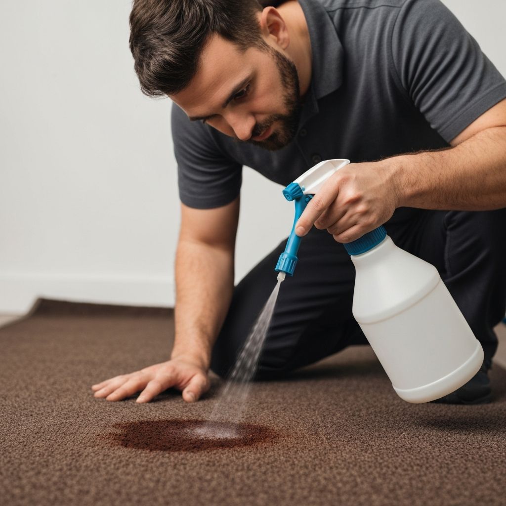 Professional carpet treatment